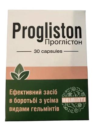 Проглістон — протиглистий засіб 30 капсул.