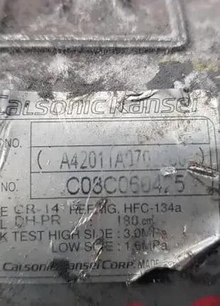 Компрессор кондиционера 92600-eb40e nissan navara 3