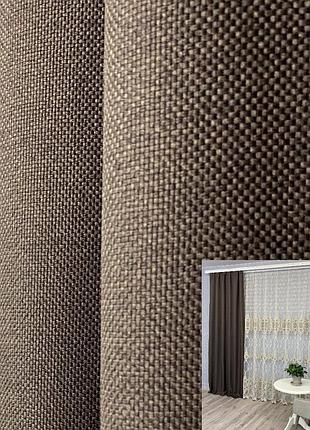 Шторна тканина мішковина або льон angora турецького виробництва