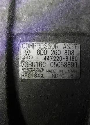 Компрессор кондиционера 1.9tdi audi a4 volkswagen passat b5 4