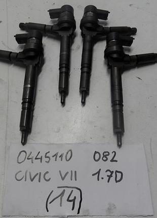 Honda civic vii форсунка 0445110 082