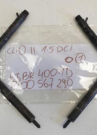 Renault clio ii 1.5 dci форсунка ejbr4001d