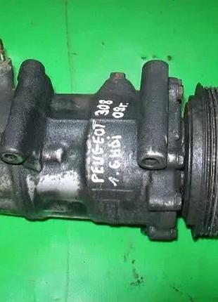Компрессор кондиционера 9659875780 peugeot 308 1.6hdi 09r