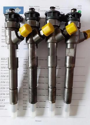 Форсунка renault citan 0445110485 протокол