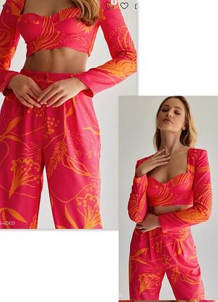 Нові літні брючки і топ бюстьє до них