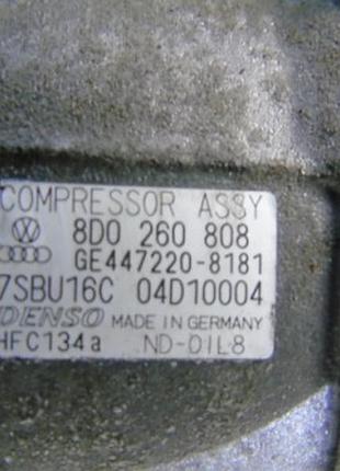 Автозапчасть audi vw 1.9tdi компрессор кондиционера 8d0260808 б/у оригинал 4