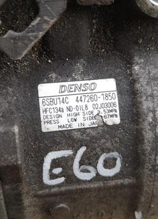 Автозапчастина компресор кондиціонера bmw e90 x1 e87 2.0 d 6sbu14c б/у оригінал 5