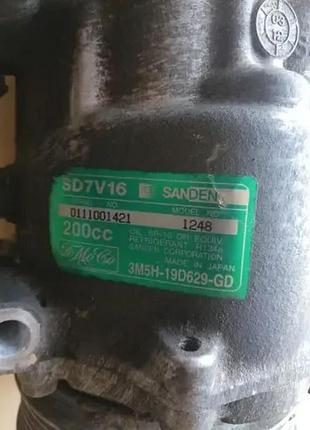 Компрессор кондиционера mazda 6 1.8b 3m5h-19d629-gd 3