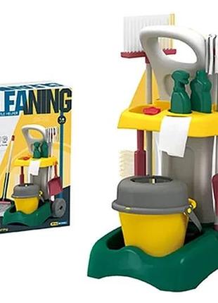 Дитячий ігровий набір для прибирання з візком 8858-1