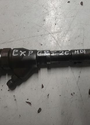 Форсунка топливная peugeot expert 2.0 hdi 0445110062 б/у оригинал