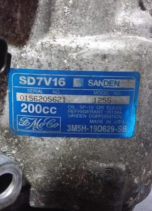 Автозапчасть mazda 3 bk компрессор кондиционера 3m5h-19d629-sb б/у оригинал 4
