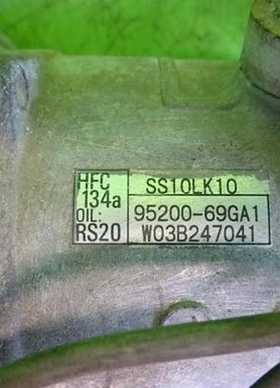 Автозапчасть компрессор кондиционера suzuki wagon r+ 1.3 б/у оригинал 3