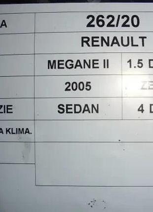 Компрессор кондиционера renault megane ii 1,5d 3