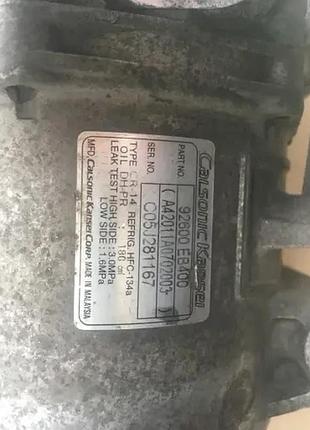 Компрессор кондиционера nissan navara d40 2