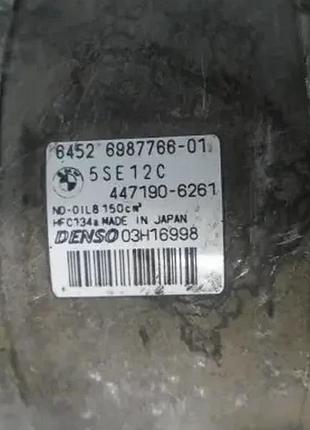 Компрессор кондиционера bmw e46 2.0 d 447190-6261 2