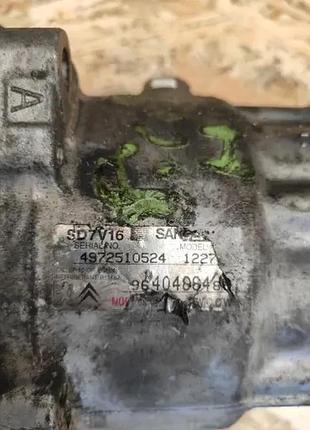 Компресор кондиціонера peugeot 9640486480 2