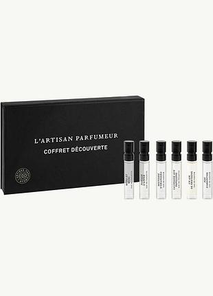 L'artisan parfumeur нішеві парфуми набір 6 культових ароматів. оригінал lartisan parfumer лартизан лартисан парфумер