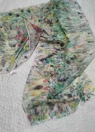 Шарф шелковый 42х146