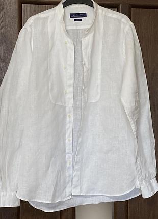 Лляна сорочка zara