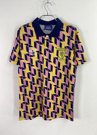 Umbro team scotland 3rd kit 19888/89 футболка