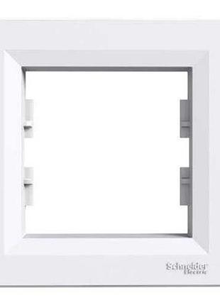 Рамка schneider asfora белая eph5800121