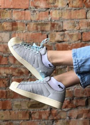 Adidas superstar grey🆕 шикарные кроссовки адидас🆕 купить наложенный платёж2 фото