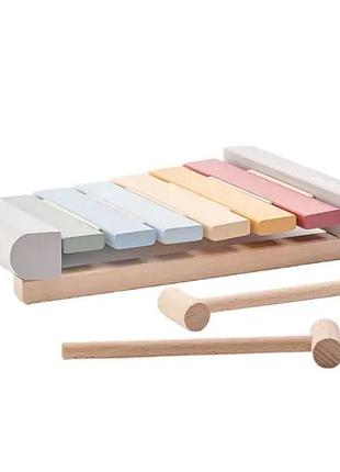 Дерев'яна музична іграшка cubika ксилофон lks-3 (15931)