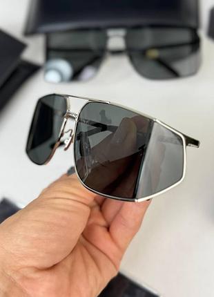 Очки солнцезащитные чёрные маска