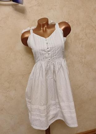 Красивый летний сарафанчик на подкладке хлопок шитьё
