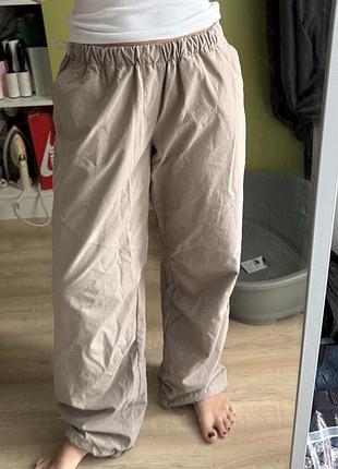 Штани парашути zara