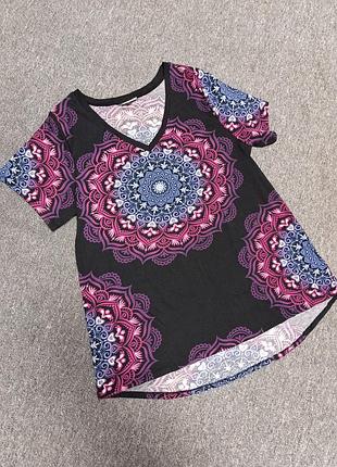 Футболка женская удлиненная