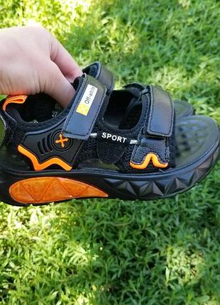 Шкіряні босоніжки для хлопчика/26, 29/