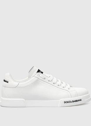 Кожаные кроссовки унисекс