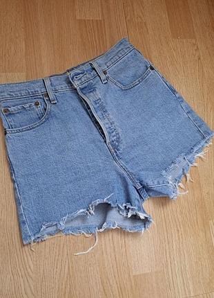 Джинсовые шорты levi's