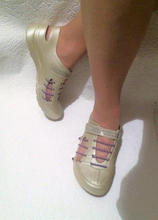 Босоножки мыльницы кроксы сандали