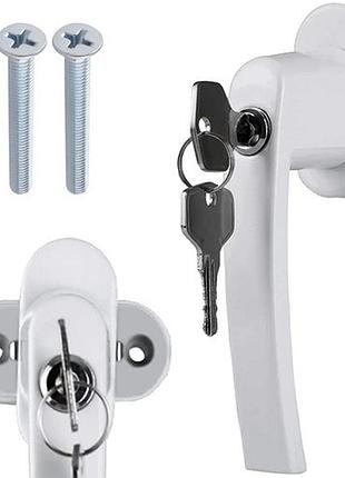 Ручка для металлопластиковых окон и дверей с замком malatec 23438 польша