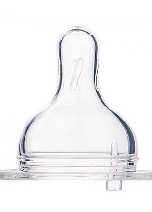 Canpol соска силіконова до пляшечок з широким отвором "easystart" середня 1 шт. 21/721