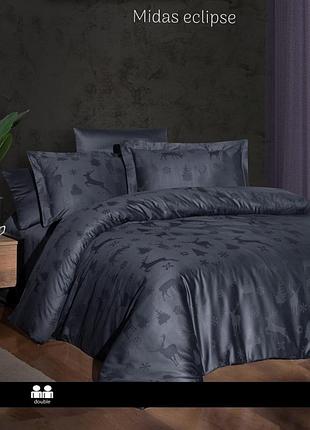 Постельное белье сатин жаккард first choice midas eclipse евро размер
