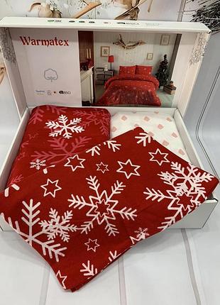 Фланелевое байковое постельное белье евро размер warmatex турция 016