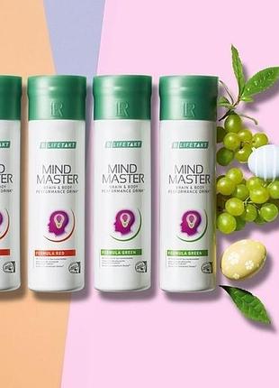 Набор из 5 бутылок mind master (green / red на выбор) полноценный курс для ума, памяти, энергии и антистресс