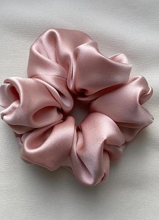 Резинка для волосся з натурального шовку шовкова резинка