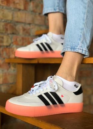 Adidas samba pink🆕 шикарные кроссовки адидас🆕 купить наложенный платёж3 фото