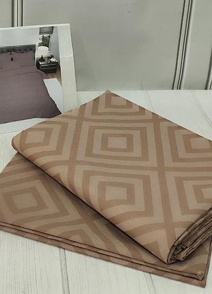 Постельное белье из ранфорса полуторный размер с наволочками 70 на 70 см турция 07