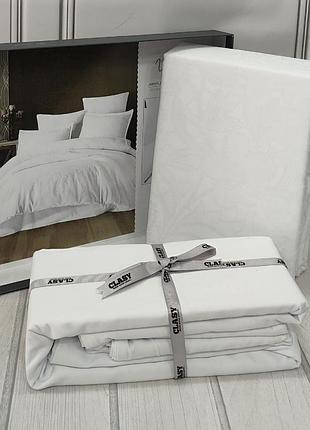 Постельное белье сатин жаккард евро размер clasy vienna