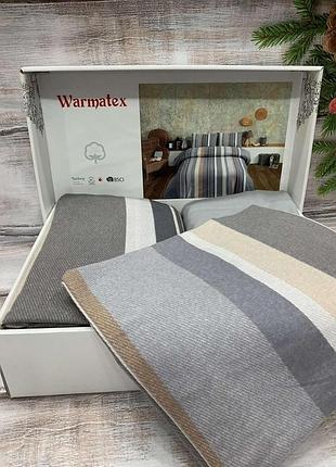 Фланелевое байковое постельное белье евро размер warmatex турция 010