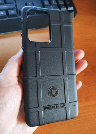 Резиновый бронированный чехол для xiaomi 11t / xiaomi 11t pro rugged shield