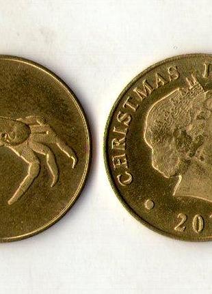 Острів різдва 50 центів 2016 рік  №2602