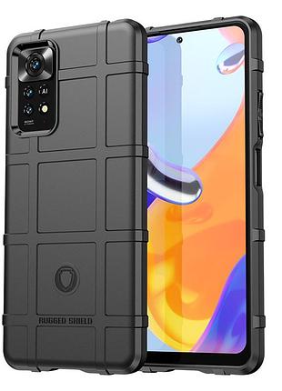 Резиновый бронированный чехол xiaomi 12t / xiaomi 12t pro rugged shield