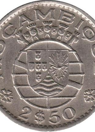 Мозамбік › португальська колонія 2.5 ескудо, 1952-1973 №2124