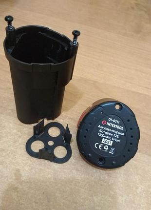 Корпус акумулятора шурупокрута intertool 12v